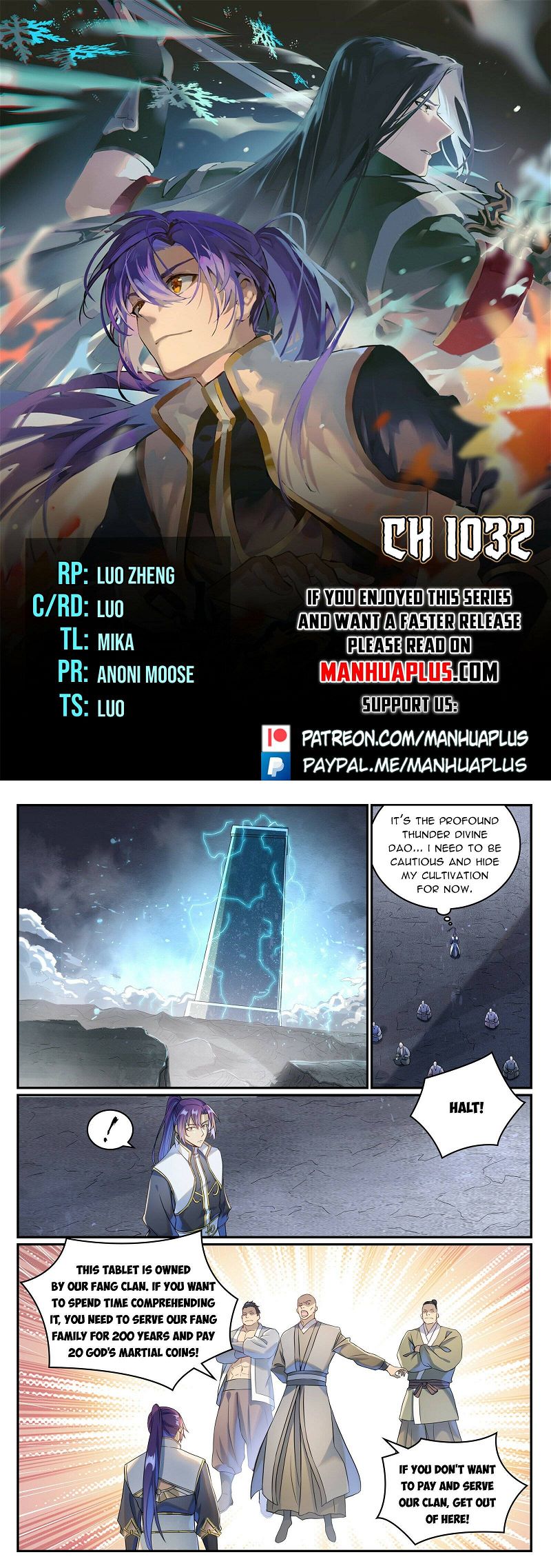 Apotheosis – Ascension to Godhood Chapter 1032 page 1 - MangaWeebs.in