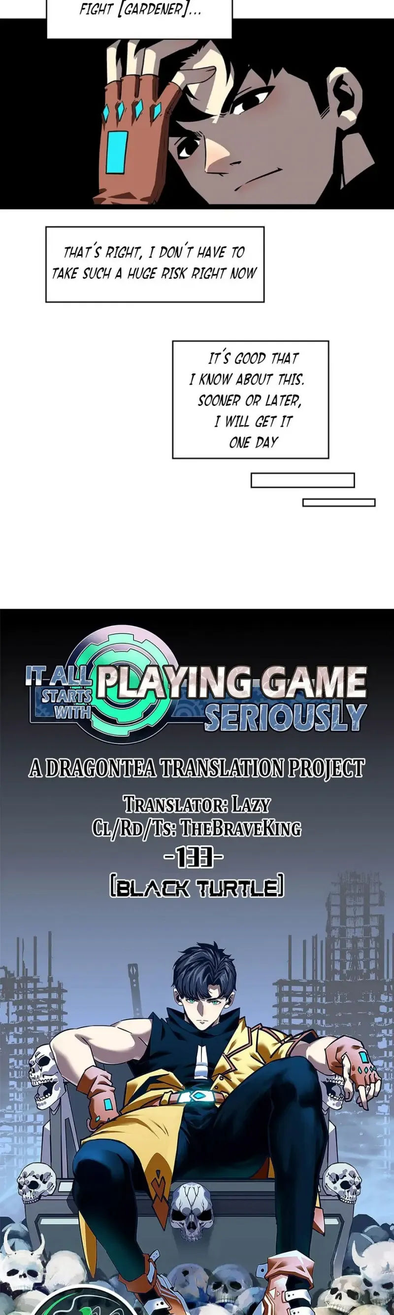 It all starts with playing game seriously - Chapter 83 