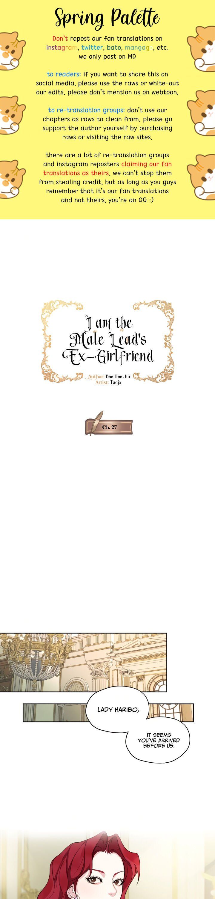 I'm the Male Lead's Girlfriend page 1 - Mangago