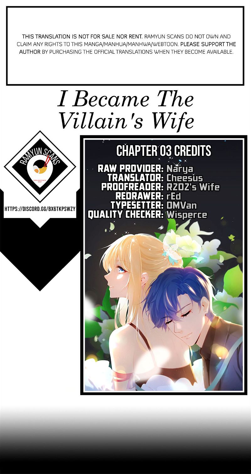 I Became The Villain’s Wife Chapter 1 page 1
