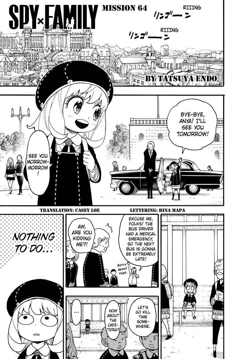 Spy x family manga chapter 64